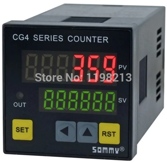 

Digital Counter CG4 48*48mm Electric Digital Counter CG4-RB60