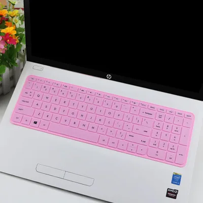 17,3 дюймов Силиконовая клавиатура для ноутбука протектор крышки для hp павильон Envy 17 17-xxxx серии версия 17-ac002TX - Цвет: Pink