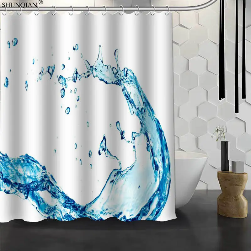 Water Shower Curtain