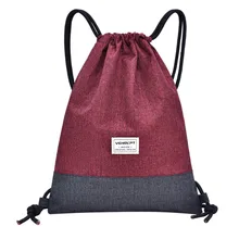 2019 women Beach Bag Outdoor Fitness Sport Bag Bundle Pocket Unisex Drawstring Bag backpack f0108