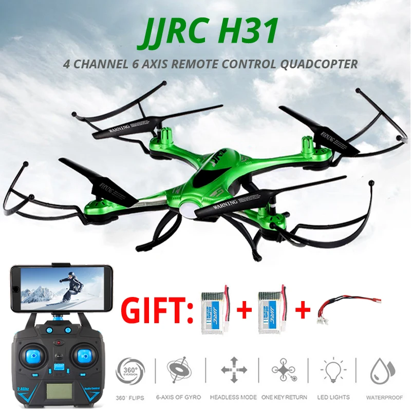

JJRC H31 Waterproof Drone No Camera Or With Camera Or Wifi FPV Camera Headless Mode RC Helicopter Quadcopter Vs Syma X5c Dron