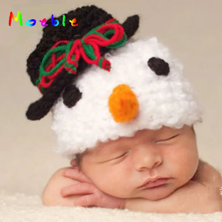Buy Baby Boys Snowman Photographer Prop Crochet Baby
