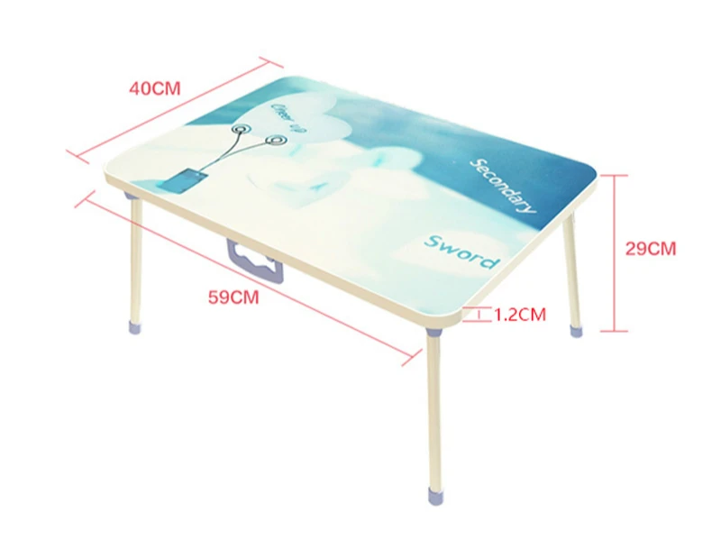 Портативный свет современный ноутбук Рабочий стол для кровати раскладной компьютерный стол ленивый Офис записи компьютер тумбочка стоял Рабочий стол