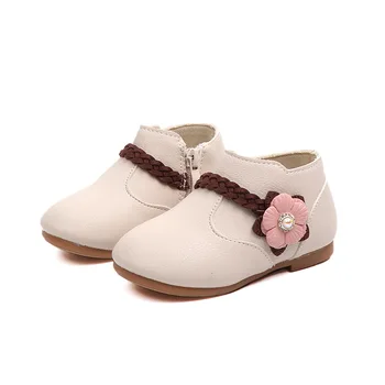 

Girls cute flowing toddler boots children's non-slip comfortable princess shoes fashion party boots for kids