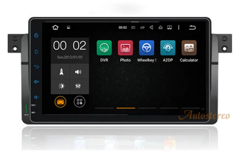 Discount Android 5.1 6.0 7.1 Car Audio Headunit GPS Navigation Car SAT NAVI For BMW E46 M3 3 Series 1998-2005 Autostereo Radio Multimedia 7