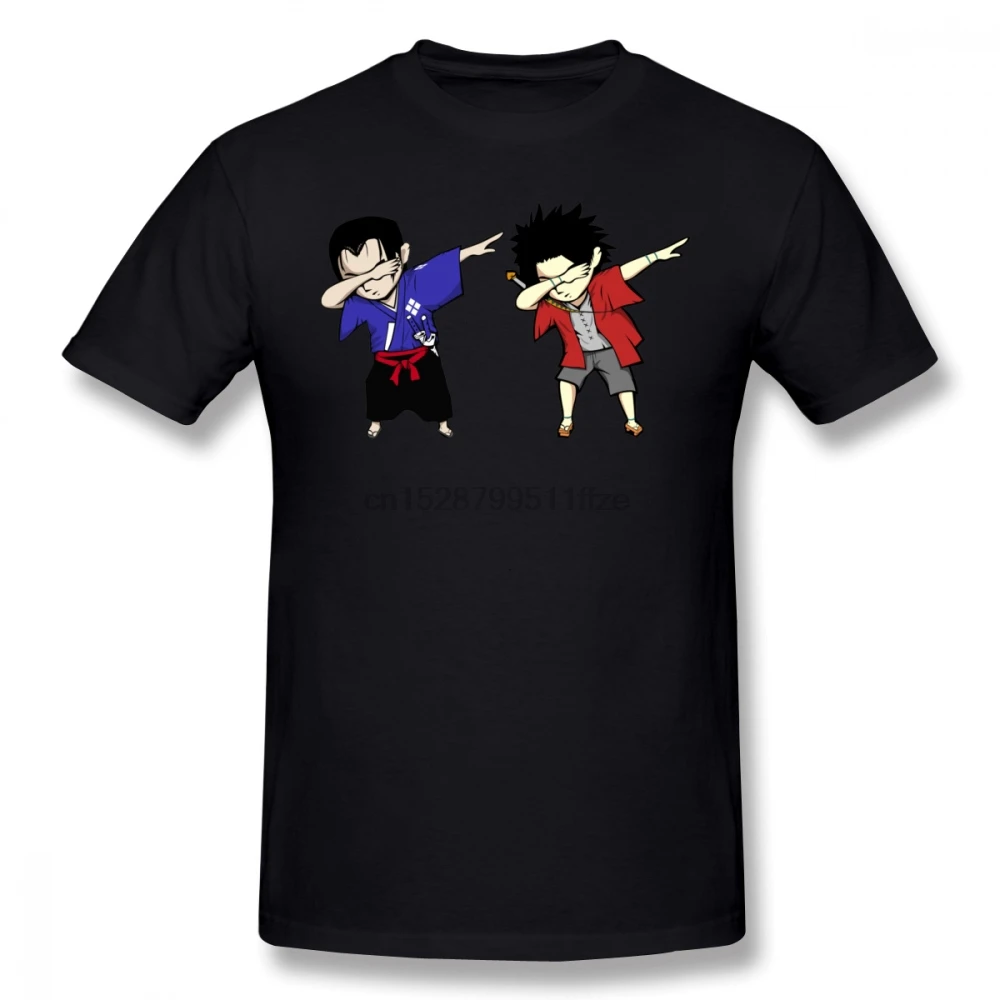 

Mugen X Jin Samurai Champloo Dabbing Sunset Men T Shirt Hiphop Hot Selling Big Size Cotton Short Sleeve Custom T Shirts