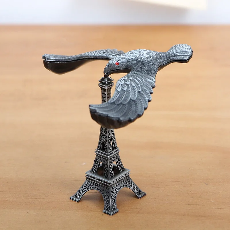 Творческий баланс гравитации птица башня орнамент украшения дома аксессуары Орел статуя металл ремесло подарки на день рождения декомпрессионная игрушка