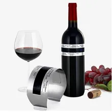 KCASA красное вино бутылка цифровой браслет-термометр считыватель металла lcd нержавеющая сталь рукав бар измерительные инструменты вино аксессуары