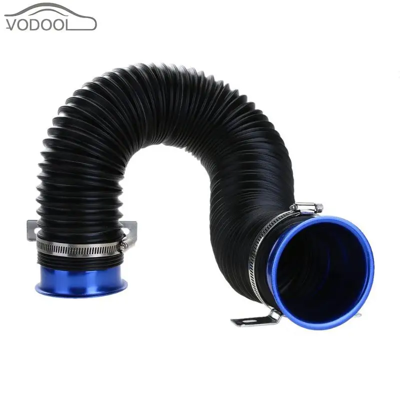 

Universal 75mm 3" Turbo Multi Flexible Retractable Air Intake Pipe Kit Inlet Tube Duct Aluminum Adapter Hose Auto Car Accessory