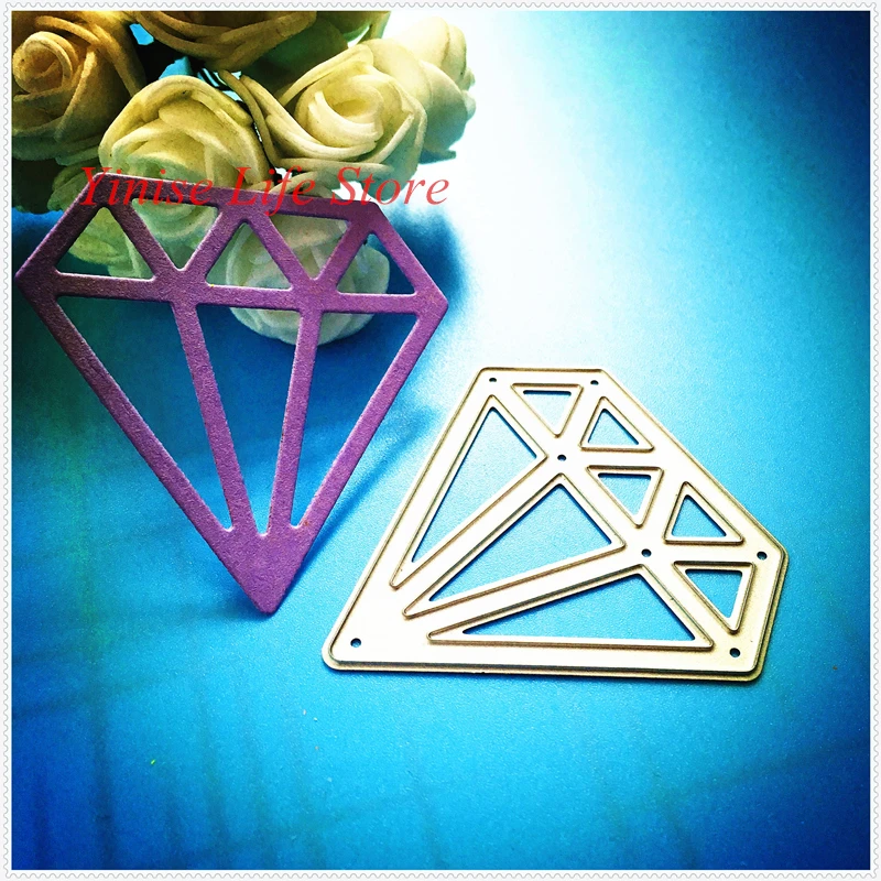 

YLCD516 Magic Gem Metal Cutting Dies For Scrapbooking Stencils DIY Album Cards Decoration Embossing Folder Die Cutter Template