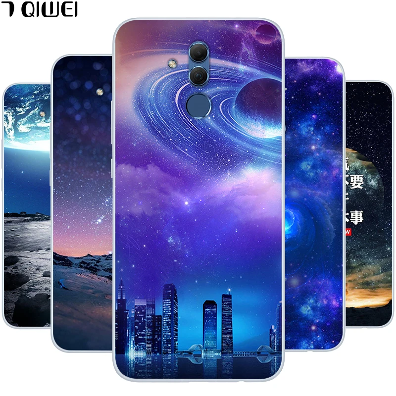

For Funda Huawei Mate 20 Lite Case 6.3'' Silicone Soft TPU Back Cover For Huawei Mate 20Lite Case Mate20 Lite Space Fashion Slim