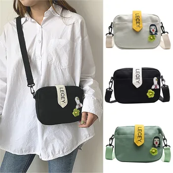 

Hot Sale Outdoor Canvas Hand Bag bolsas Women Fashion Canvas Bag pochette femme Versatile Shoulder Messenger Bag bolso mujer #C8