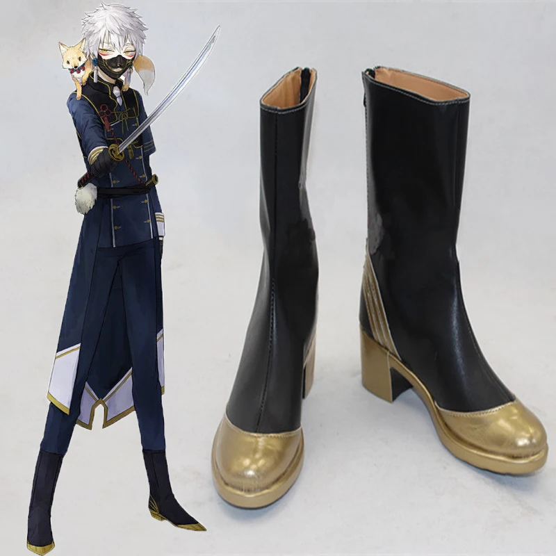 

Game Touken Ranbu Online Cosplay Shoes Nakigitsune Cosplay Shoes Boots Halloween Party Cosplay Costumes Daily Leisure Shoes