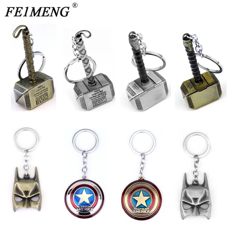 

Marvel Universe The Avengers Series Keychain Infinite War Fashion Superhero Key Chains For Women Men Jewelry Key Holder Trinkets