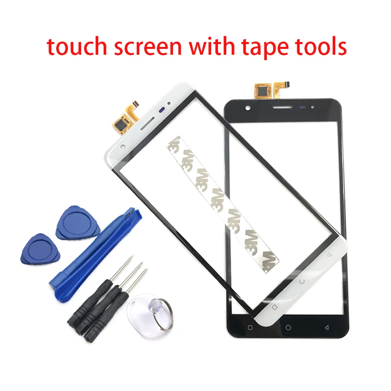 

New Touch Screen Front Glass Panel Digitizer Repair Parts Lens Compatible For Vertex Impress Eagle Replacement Cell phone