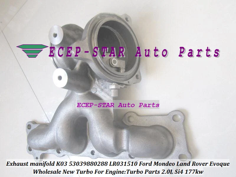 Exhaust manifold K03 53039880288 53039700288 LR031510 Turbo Parts for Ford (3)