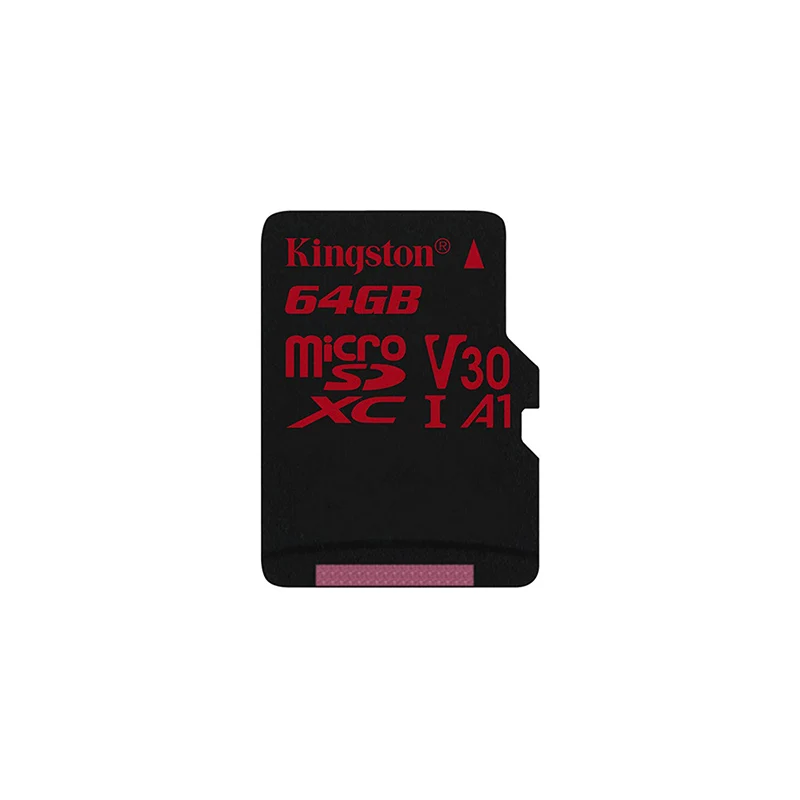 Kingston Micro SD карта 32 Гб 64 Гб 128 Гб карта памяти TF microSD красный HD 4K Экшн-камера карты памяти для Дрон для GoPro смартфон