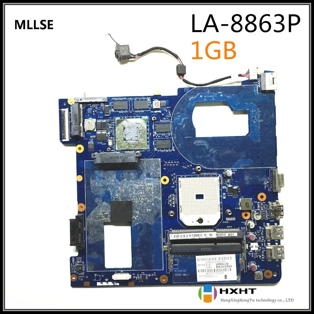 

MLLSE For Samsung NP355C4C NP355V5C Laptop motherboard QMLE4 LA-8863P 1GB graphics card Fully Tested