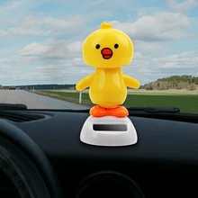 Танцы цыпленок украшение приборной панели с клейкой лентой Автомобильные украшения на солнечных батареях автомобильные аксессуары автостайлинг