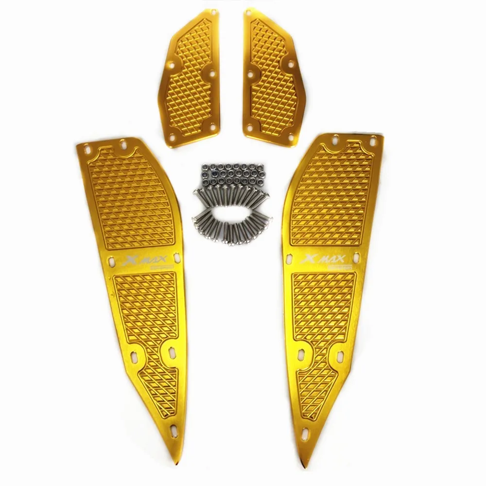 Модифицированная алюминиевая подставка для ног XMAX мотоцикла с ЧПУ защита yamaha xmax