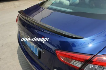 

Fit for Maserati Ghibli Euro Tuner carbon fiber wing duck tail wing spoiler