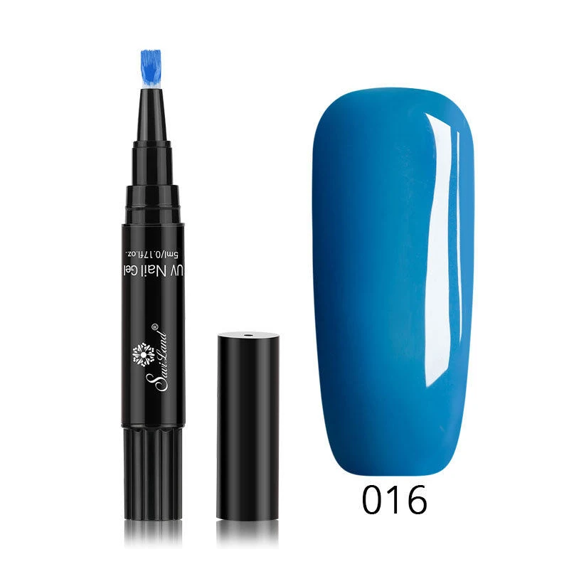 1 шт 3 в 1 один шаг гель лак ручка для ногтей гель лак специальный дизайн карандаш MH88 - Цвет: 16