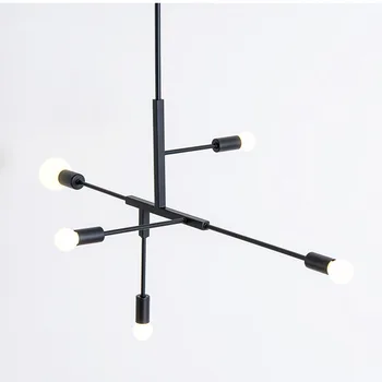 

Nordic Creative Concise Art Style Dining Room Pendant Light Livingroom Bedroom Restaurant Cafe Decoration Lamp