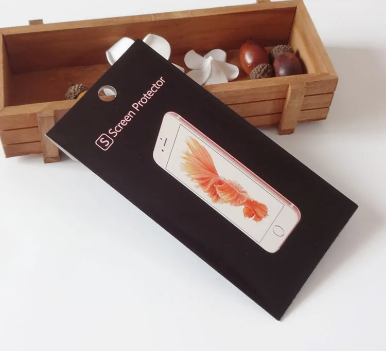 350 шт новая модная универсальная упаковочная коробка из закаленного стекла Защитная пленка для экрана розничная посылка для iPhone 7