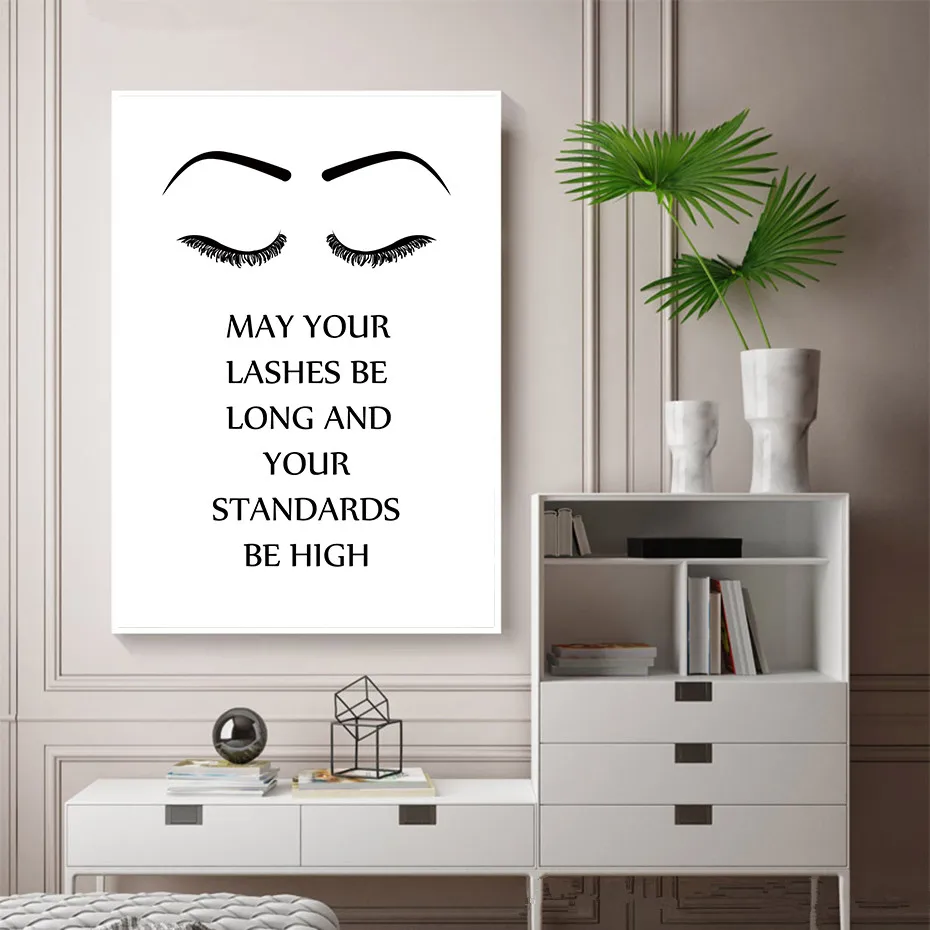 modern-black-white-fashion-girl-sexy-wall-art-poster-print-eyes-eyelash-lashes-canvas-painting-wall (3)