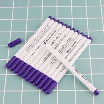 

12Pcs Water-Soluble Automatic Fading Pen Special Refill Woven Fabric Cross Stitch Shoe Factory Garment Factory Marker Refill C26