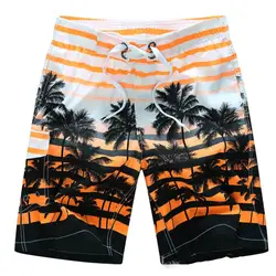 2018 Для мужчин Совета Шорты Летний пляж Гавайские Шорты Для мужчин быстросохнущая Обувь с дышащей сеткой дизайн платы Шорты Повседневное