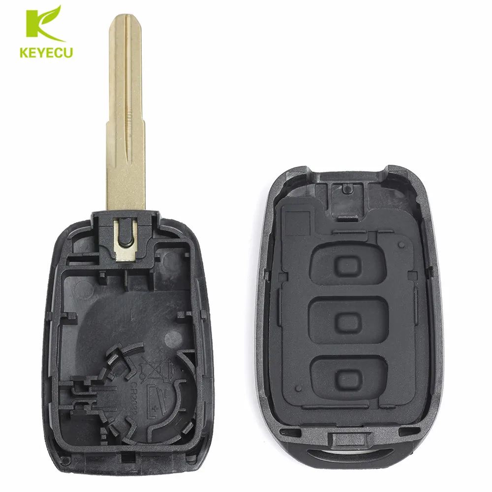 Запасной Новый чехол KEYECU для ключа с дистанционным управлением Renault