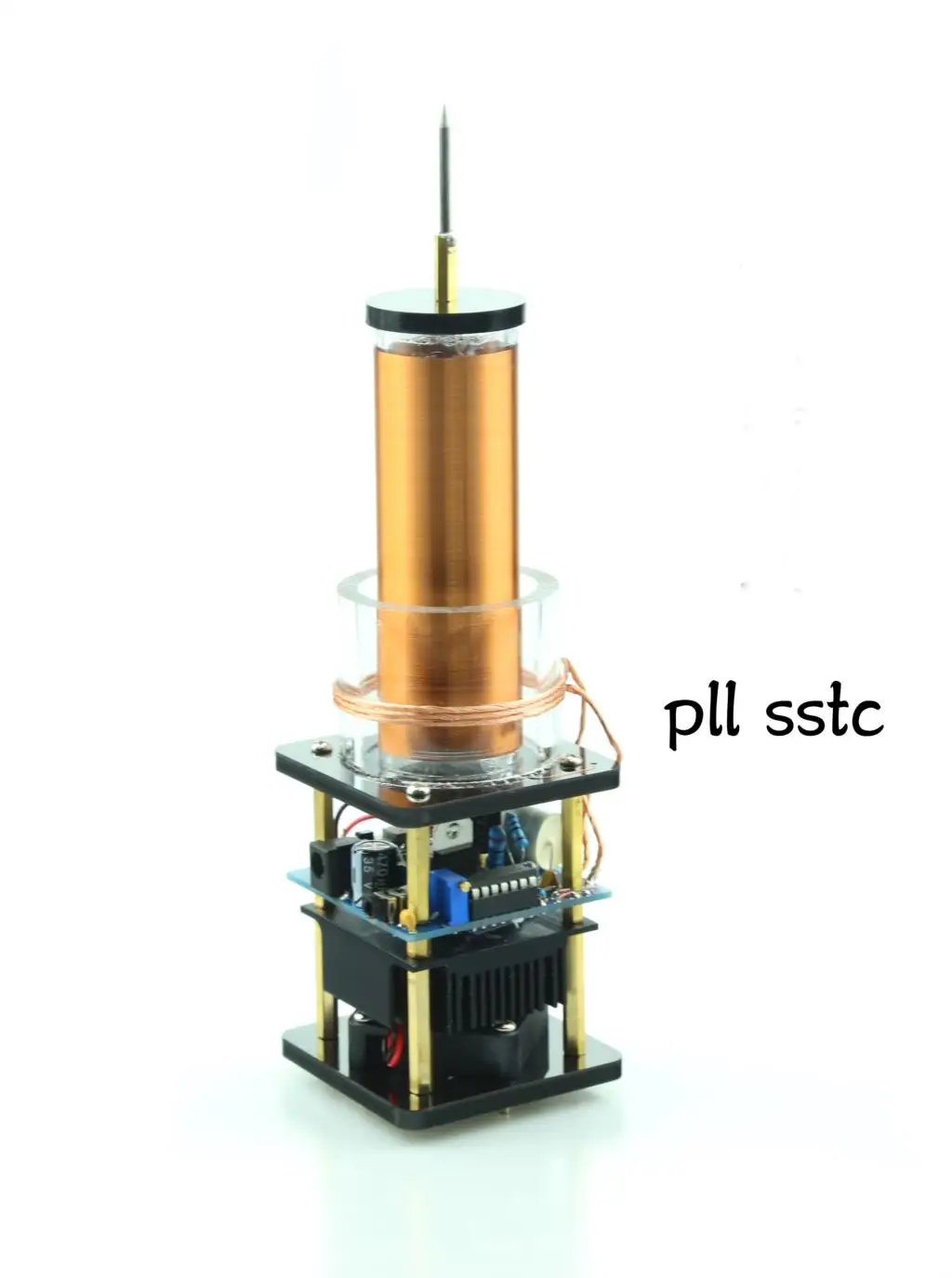 Pll sstc музыкальная электронная игрушка Tesla Arc sing плазменная сирена беспроводная