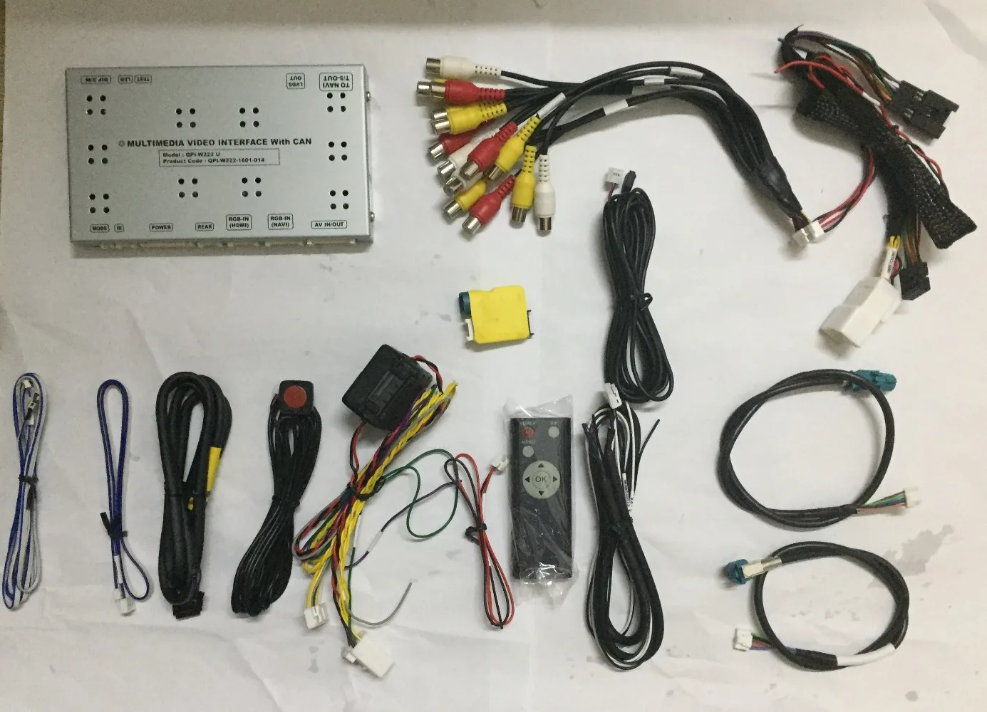 

Multimedia Video Interface for 2016 Mercedes Benz W222 W205 W246 GLE GLC E/A / V/CLS-class with parking guidelines with NTG 5.0/