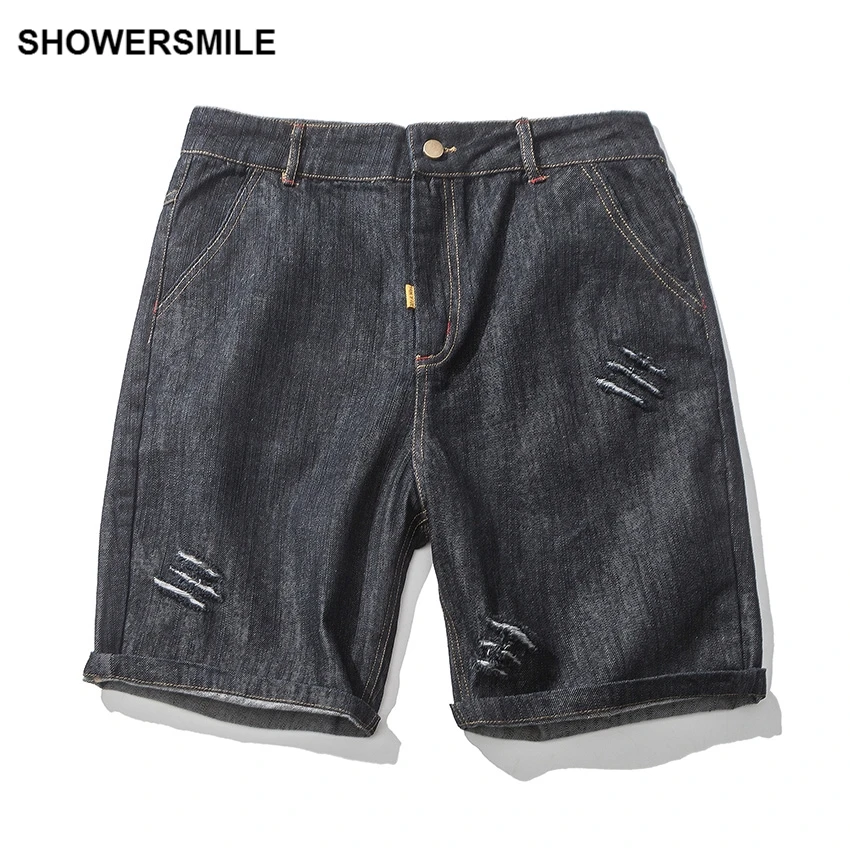 Black Denim Shorts For Men - Hardon Clothes