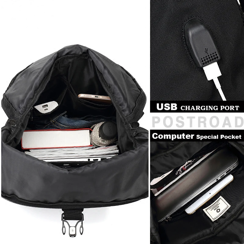 OZUKO marca 2018 nuevo estilo coreano mochilas para hombres moda ordenador portátil Mochila escolar Casual viaje impermeable Mochila