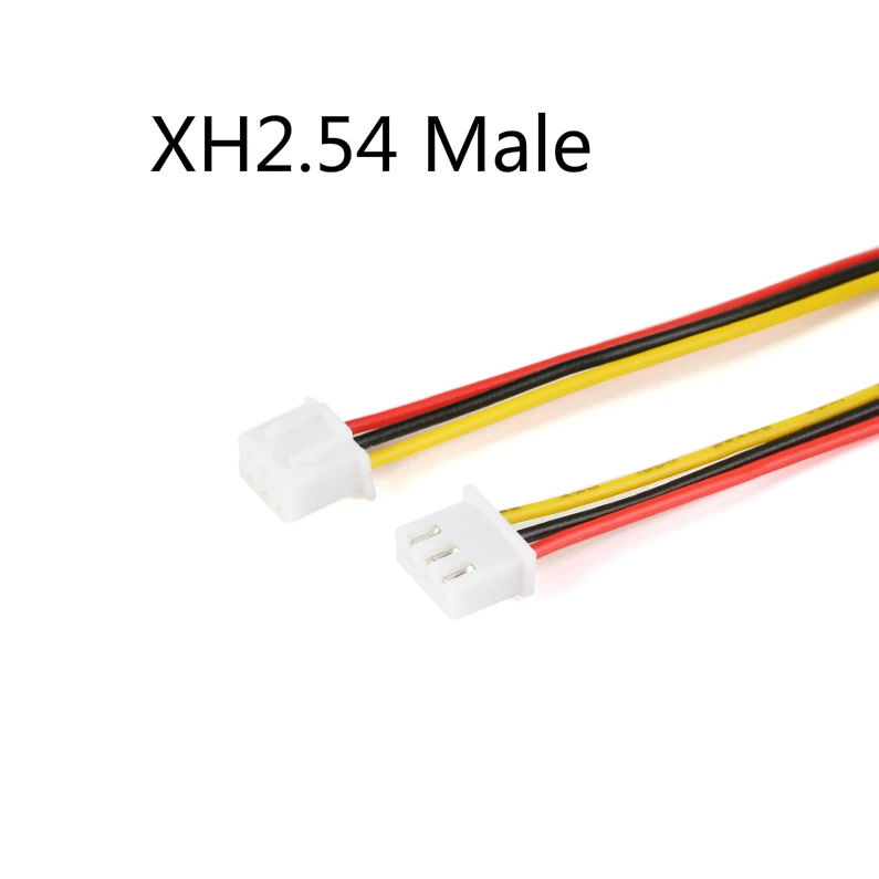 10 шт. XH2.54 2/3/4/5/6 Pin Батарея зарядный кабель 2 54 мм Шаг 20 см в длину 26AWG) провод с