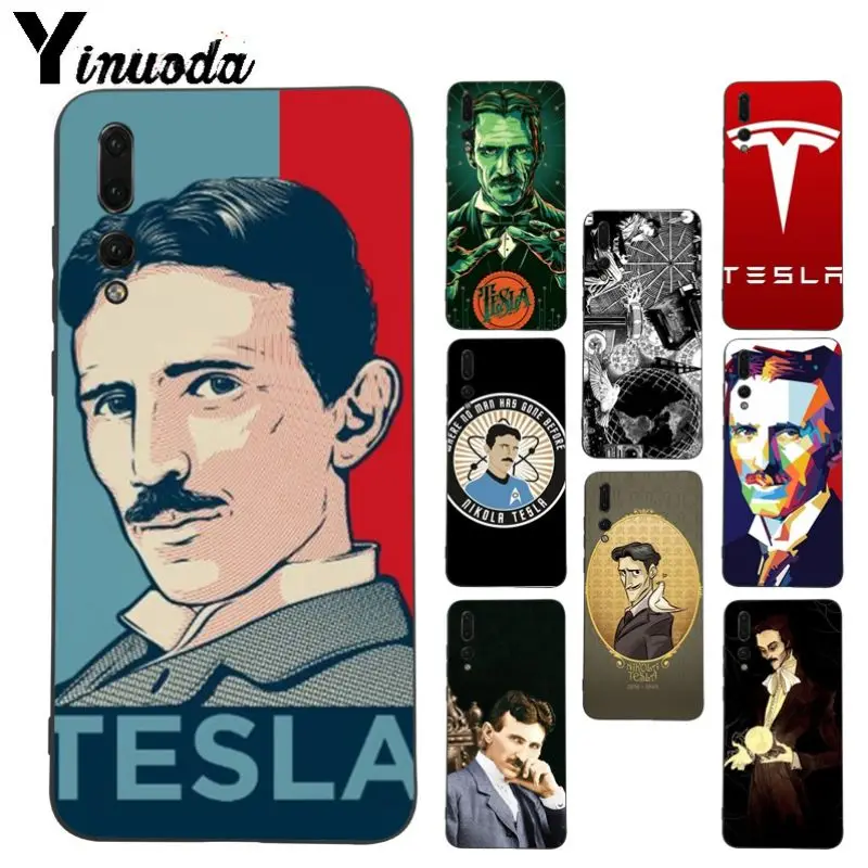 Yinuoda Nicola tesla милый чехол для телефона аксессуары Huawei P20pro mate10lite p9 p10plus honor 8x 7A nova3i