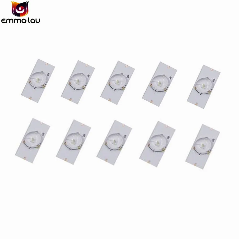 10 шт./лот 3 в линзы SMD светодиодные лампы 300 330 мА универсальные оптические с