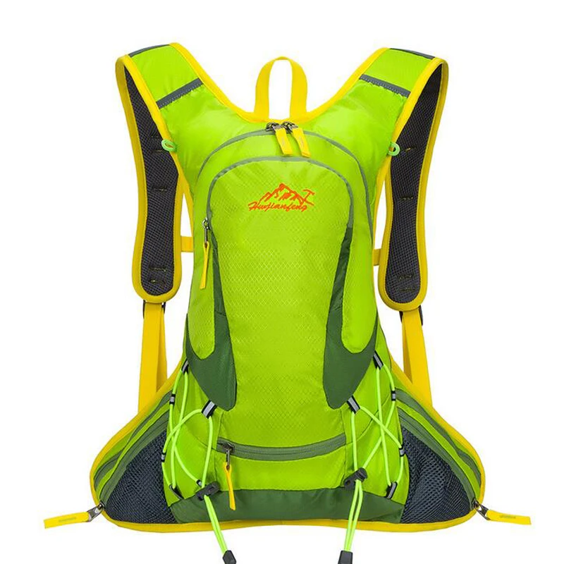 

Waterproof Nylon 18L Outdoor Climbing Bag Sports Running backpack Mountain Bike Backpack Unisex Cycling Bag 2018 new