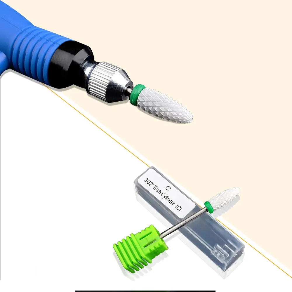 Профессиональный маникюр кукурузная головка Rasp голова C шаблон сверло Файлы Инструменты для ногтевого салона