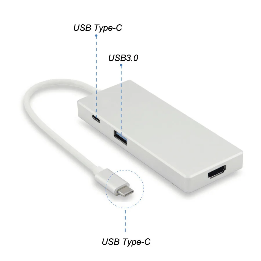 Usb type-C HDMI usbc концентратор SD TF(Micro SD) Кардридер USB-C 4k* 2k HDMI конвертер для ноутбука Air Pro Chromebook type-C