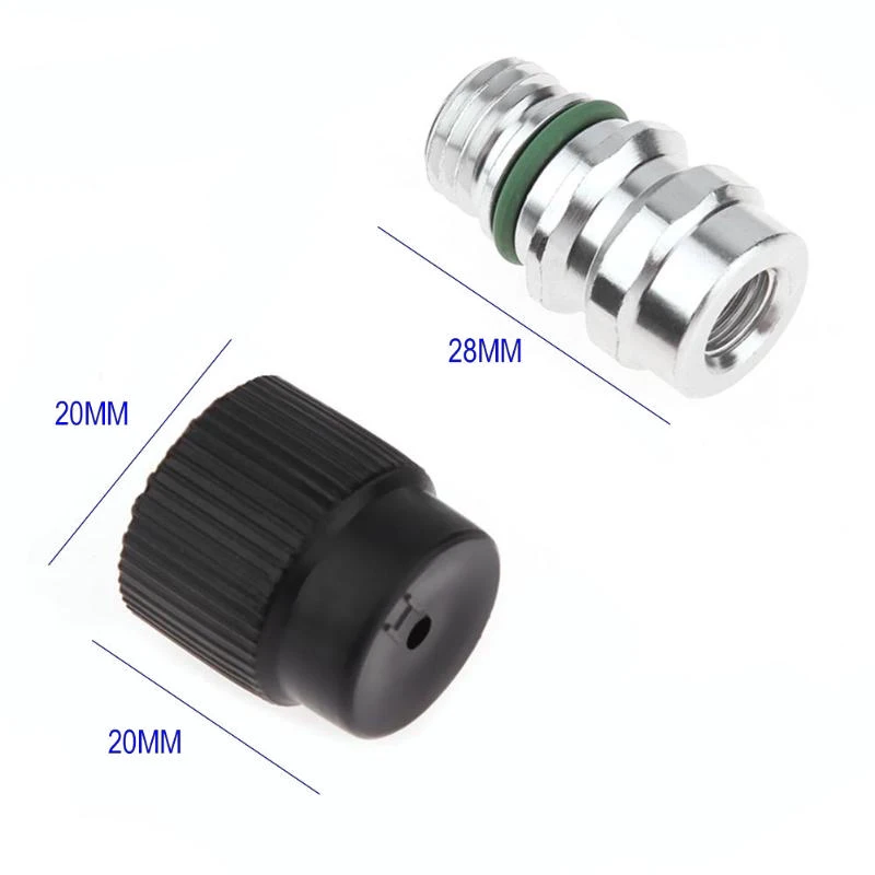

For Ford/Chrysler 5pcs High Side A/C High Pressure Valve Cores With Covers