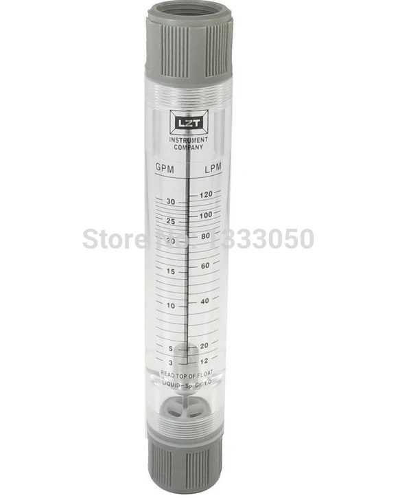 

Free Shipping Water Liquid Flow Meter Tool Flowmeter Instrument 3-30 GPM 12-120 LPM