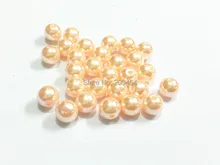 (Elija el Tamaño Primero) 6mm/8mm/10mm/12mm/14mm/16mm/18mm/20mm/23mm/25mm/Mint Rosa Perla De Imitación De Acrílico cuentas