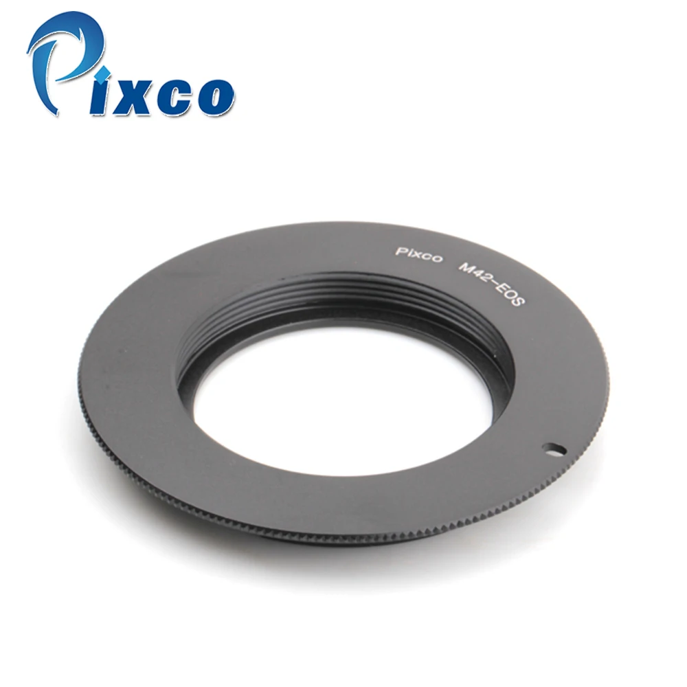 Адаптер для объектива Pixco Φ EOS переходное кольцо M42 подходит камеры Canon (черный)