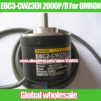 

1pcs E6C3-CWZ3EH 2000P / R photoelectric encoder for Omron / 2000p line speed rotary photoelectric encoder
