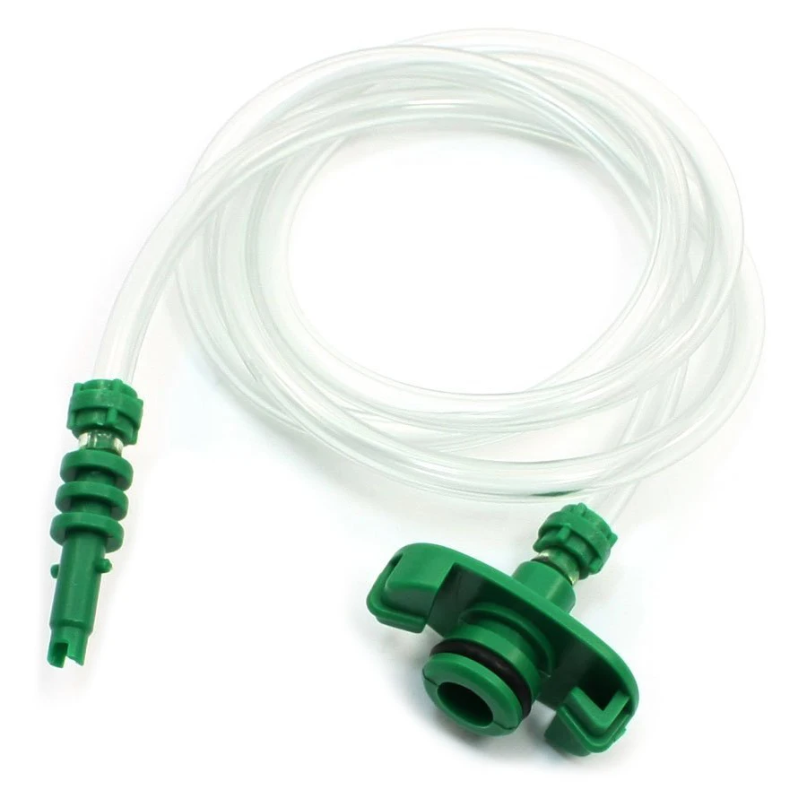 

1M 39.41" Length Air Tubing 10cc Glue Dispenser Syringe Adapter