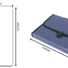 Пластик Корпус 13 карманов документы документ файл держатель мешка