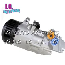 Компрессор кондиционера для BMW E46 Z4 X3 318i Авто переменный ток компрессор насос CSV613 шкив PV6 64509182795 64526918750